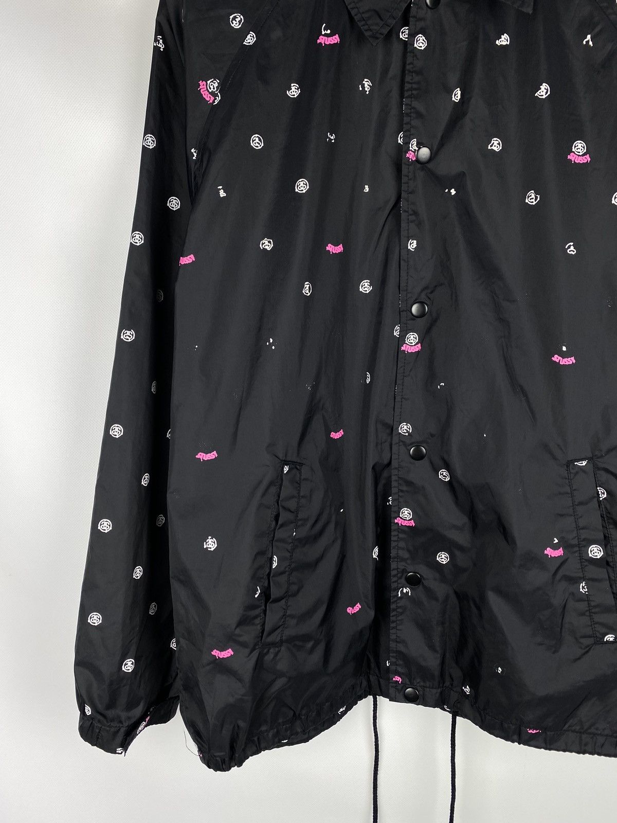 Stussy Stussy vintage multilogo coach jacket Size US L / EU 52-54 / 3 - 7 Thumbnail