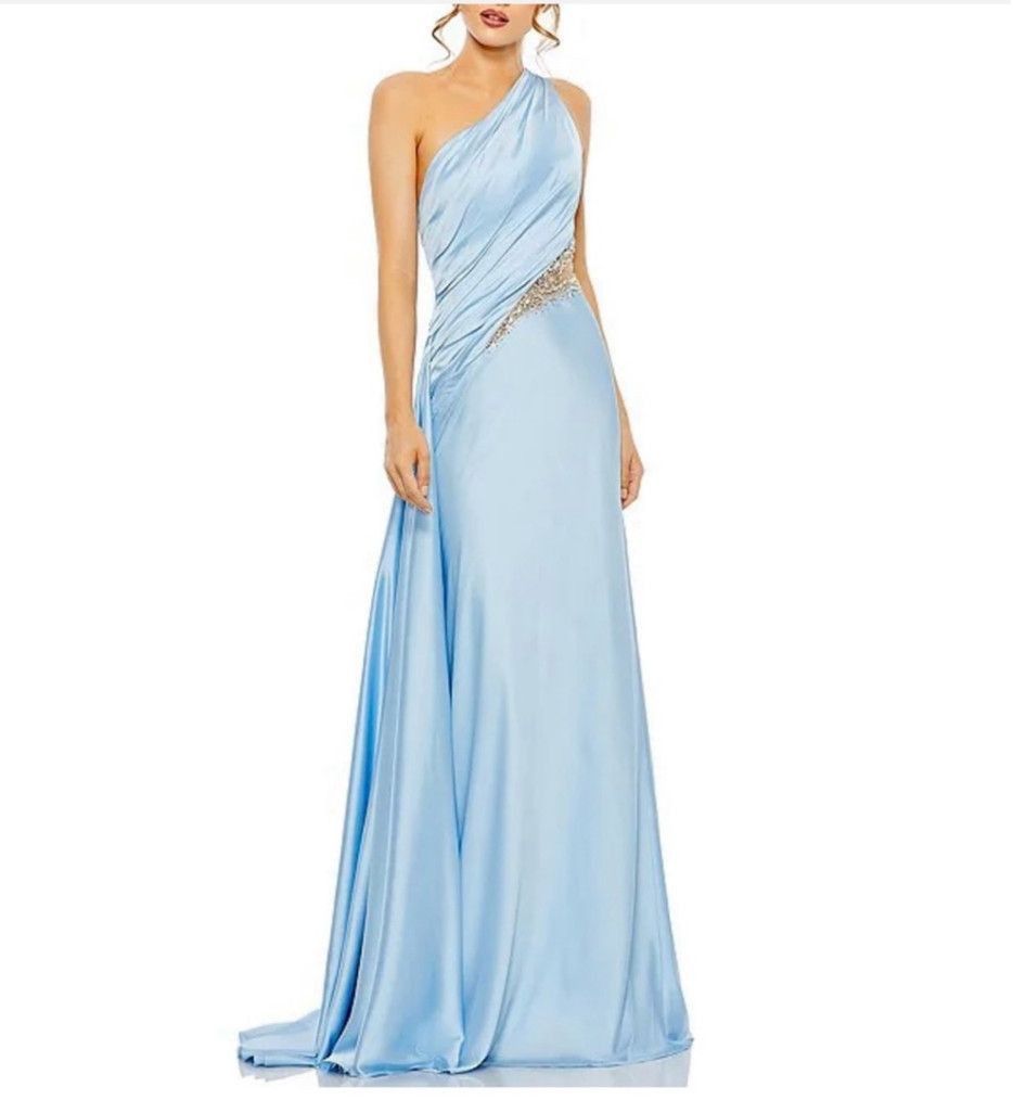 Women's Mac Duggal Blue Formal Dress Size 2