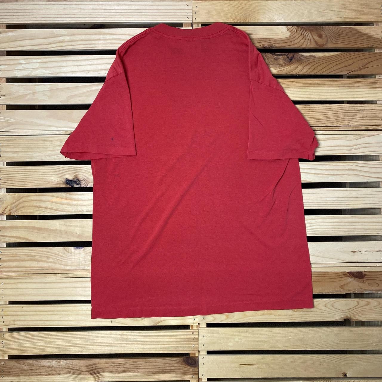 TEE JAYS True Vintage NASCAR Red Stock Car Racing Tee Size Large Size US L / EU 52-54 / 3 - 2 Thumbnail