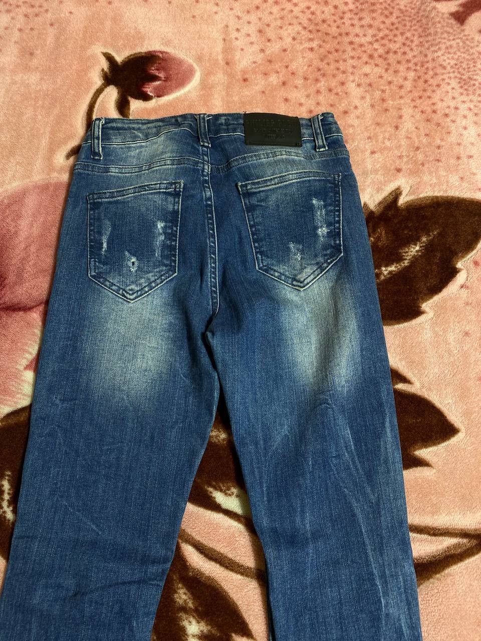 Philipp Plein Vintage Skull Denim Philipp Plein Distressed Fabric Style Size US 27 - 6 Thumbnail