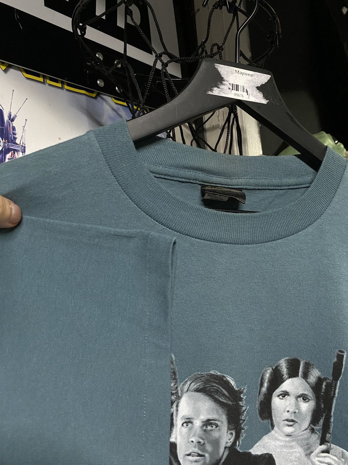 Vintage Vintage 90’s Star wars T-Shirt Vtg Movie Tee Medium Size US M / EU 48-50 / 2 - 6 Thumbnail
