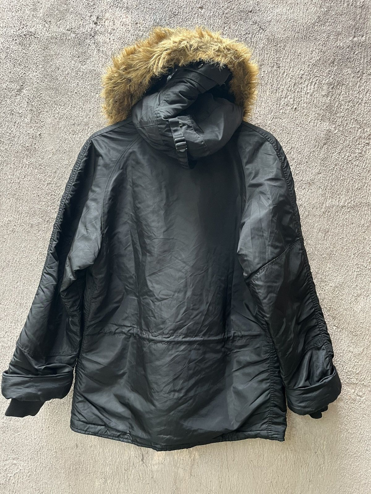 Japanese Brand Alpha Industries N-3B Parka Fur Jacket Size US S / EU 44-46 / 1 - 3 Thumbnail