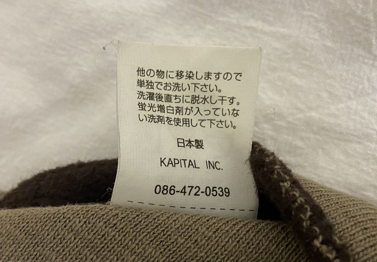 Kapital KAPITAL vintage weathering sweat " Haori " (Put on) Size US M / EU 48-50 / 2 - 11 Thumbnail