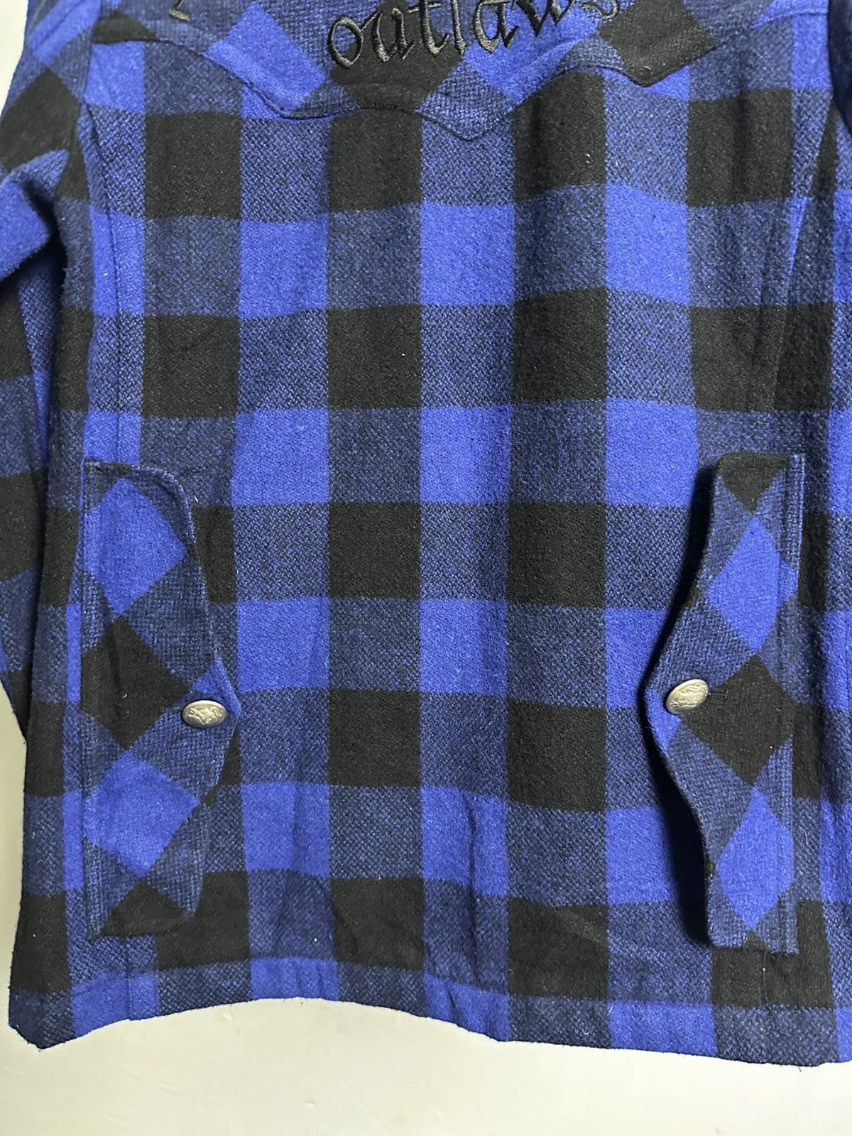 JACKROSE Jackrose Wool Button Shirt Size US M / EU 48-50 / 2 - 8 Thumbnail