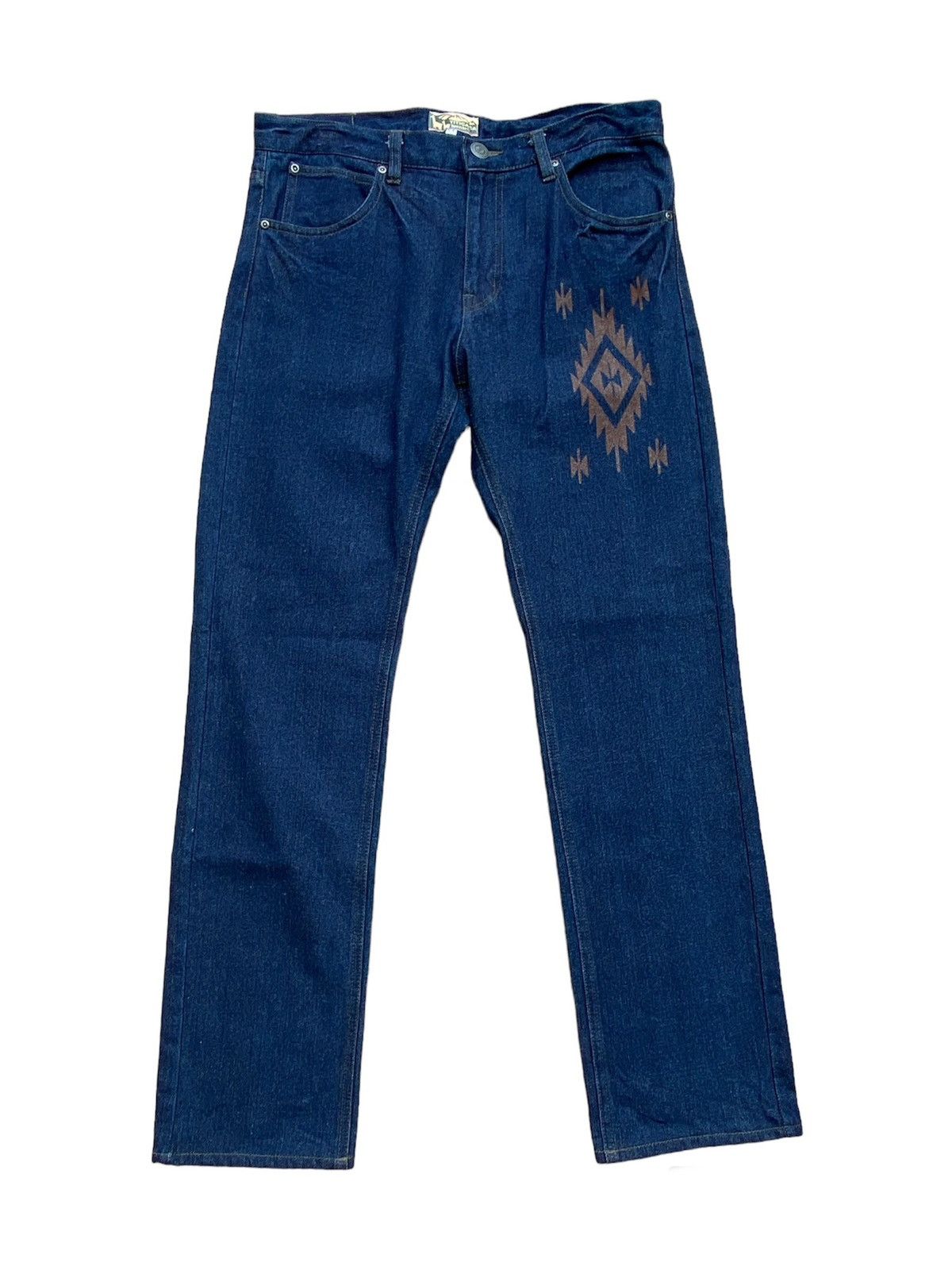 Native Titicaca native american jeans denim Grailed