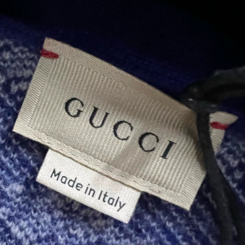 Gucci Gucci Size 10 Full-print striped GG knitted cardigan jacke Size M / US 6-8 / IT 42-44 - 3 Thumbnail