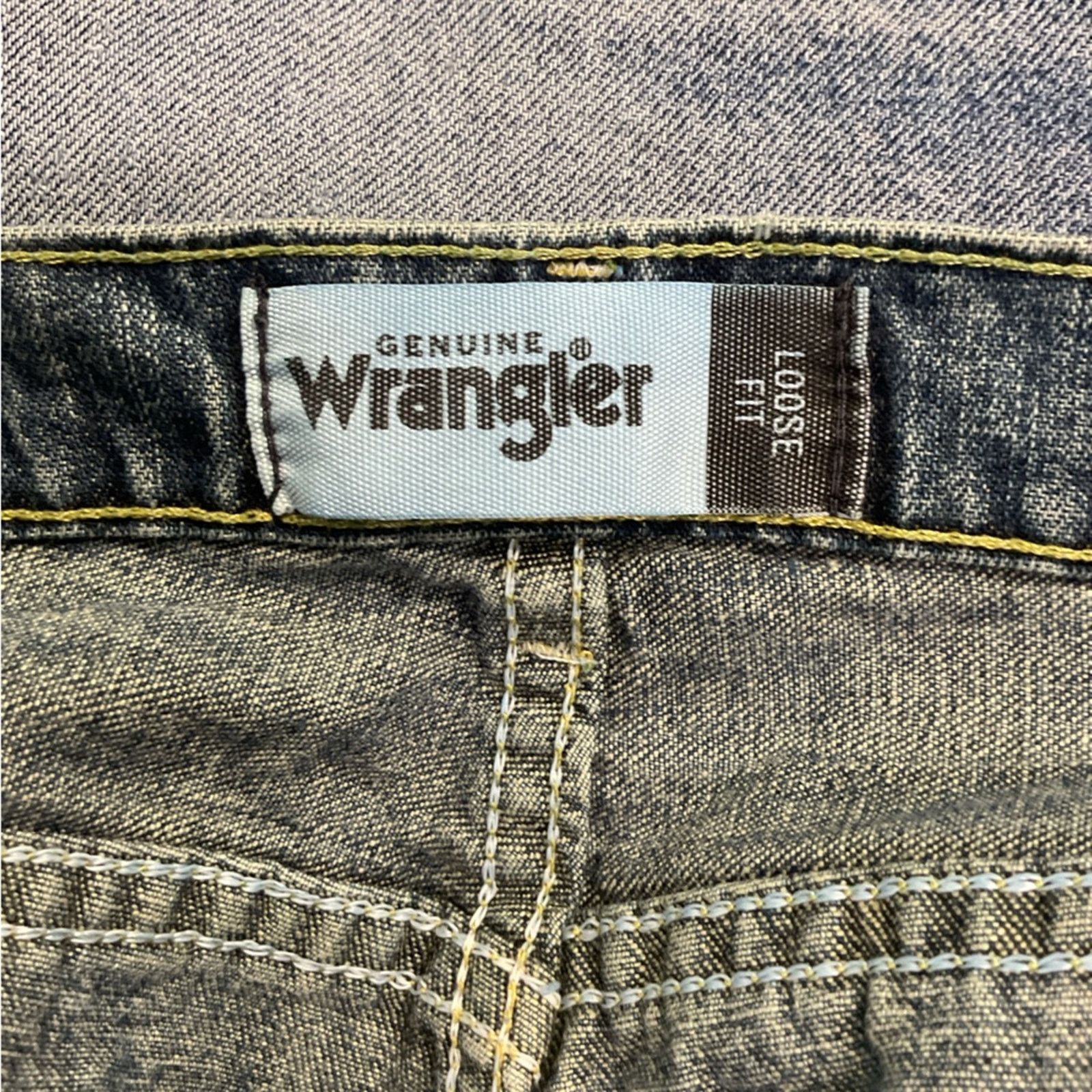 Wrangler Vintage Wrangler Loose Fit Denim Shorts Size US 34 / EU 50 - 4 Thumbnail