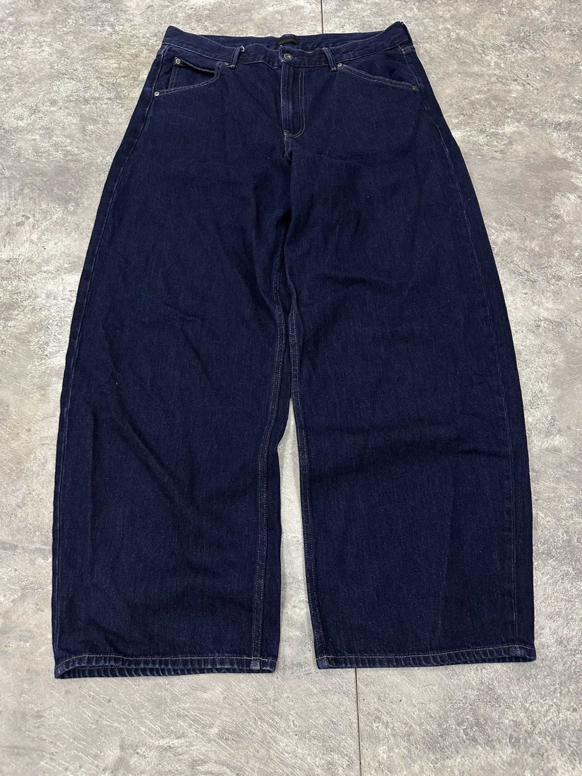 Japanese Brand Baggy Uniqlo Denim Wide Jeans Japanese Style Size US 32 / EU 48 - 1 Thumbnail