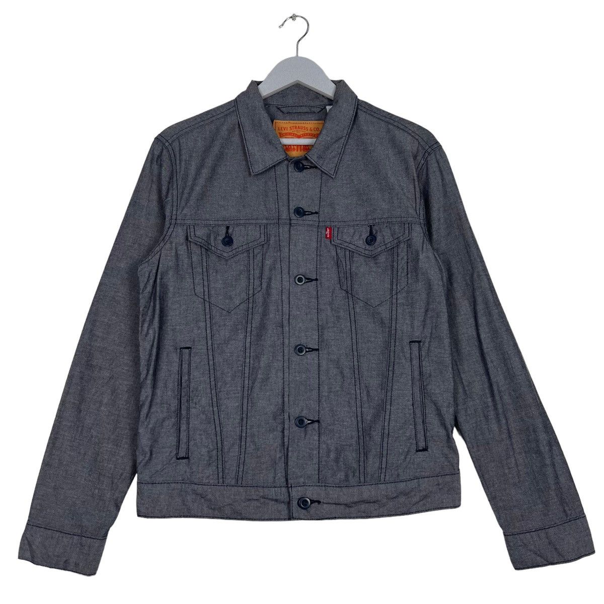 Levi's 🔥 LEVIS SHIRT TRUCKER JACKET Size US S / EU 44-46 / 1 - 1 Thumbnail