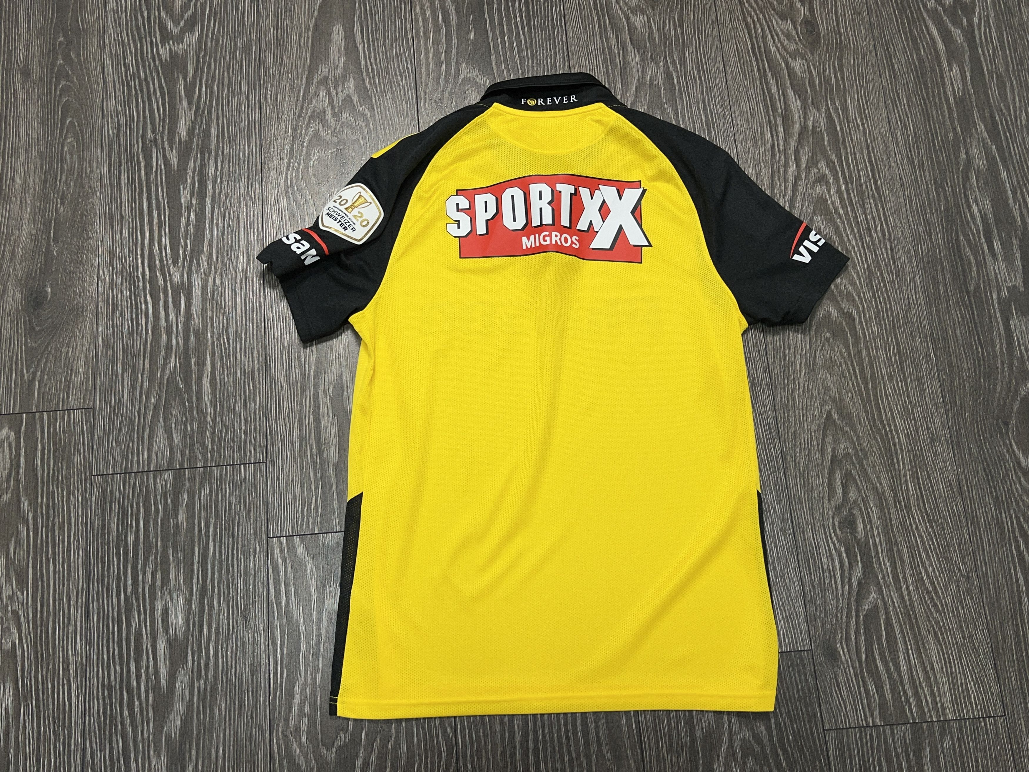Nike BSC Young Boys 2020 2021 Football Soccer Polo Shirt Jersey Size US M / EU 48-50 / 2 - 10 Thumbnail