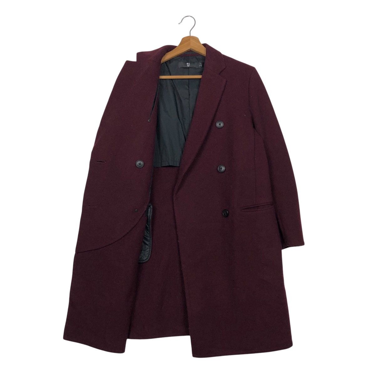 Jil Sander 📌Vintage Long Jacket Wool J+ by Jill Sander Double Breast Size US S / EU 44-46 / 1 - 13 Thumbnail