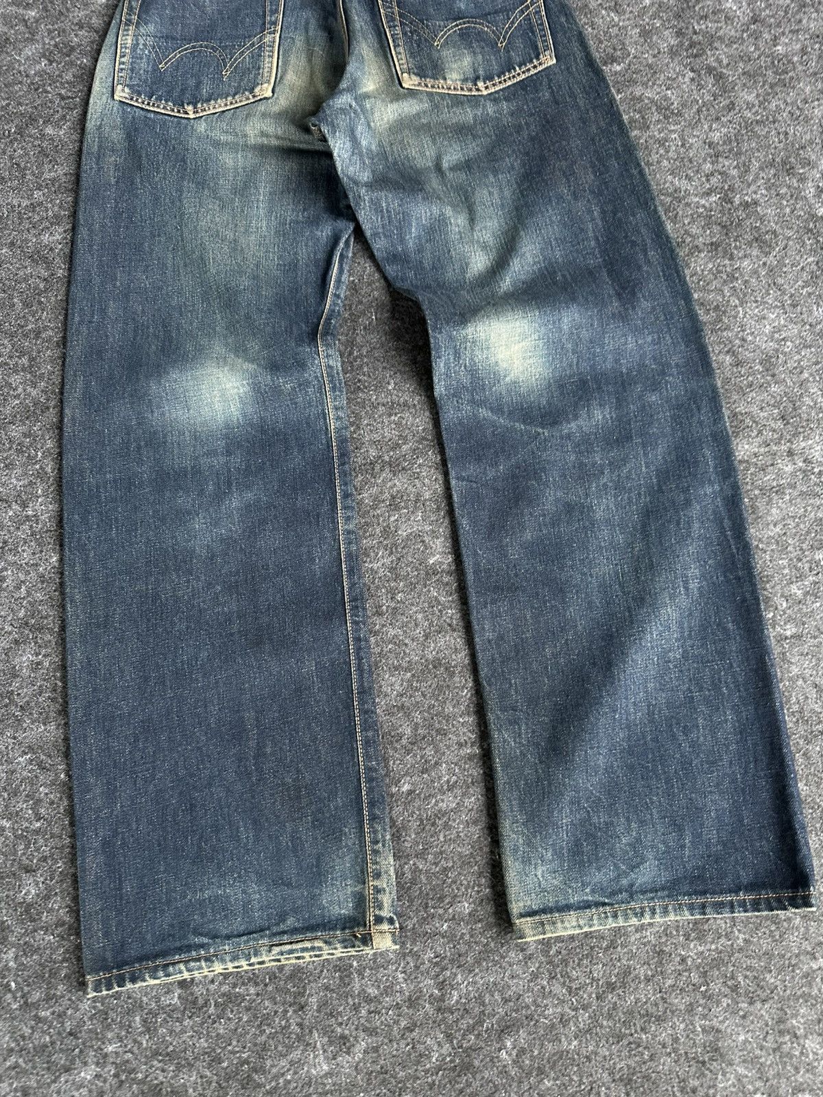 Edwin Vintage Edwin 505 Selvedge Washed Denim 29x32 D839 Size US 29 - 6 Thumbnail