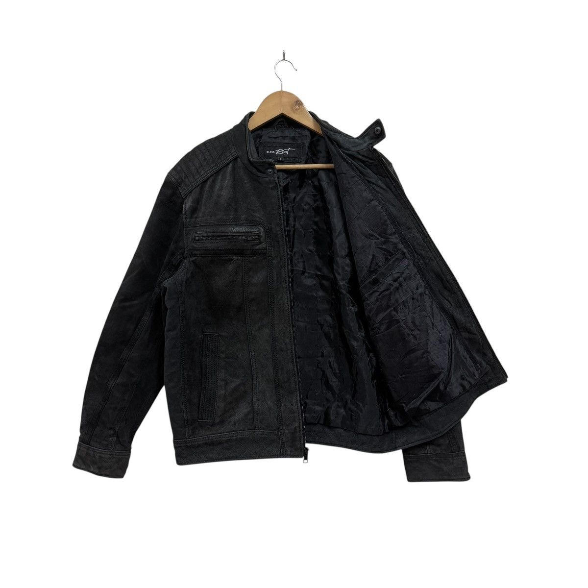 Black Rivet Black Rivet Leather Biker Jacket Size US L / EU 52-54 / 3 - 2 Thumbnail