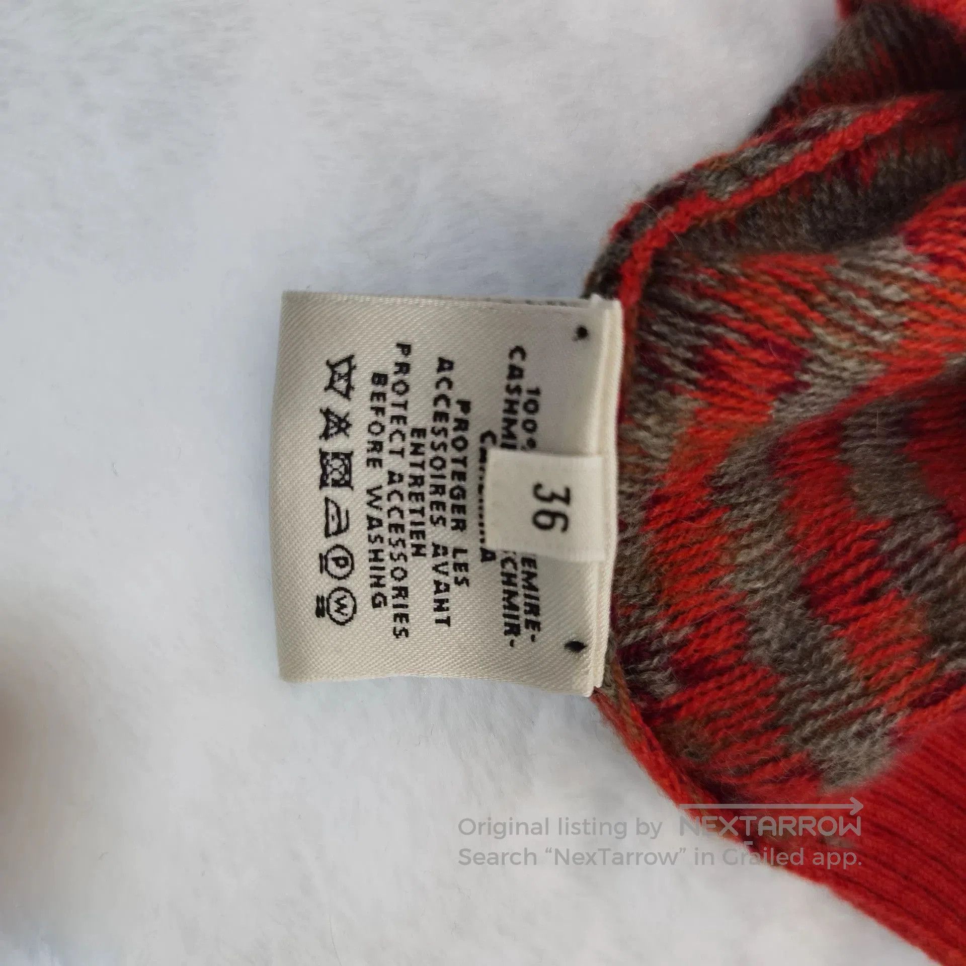 Hermes Hermes Houndstooth Cashmere Sweater. Size US S / EU 44-46 / 1 - 4 Thumbnail