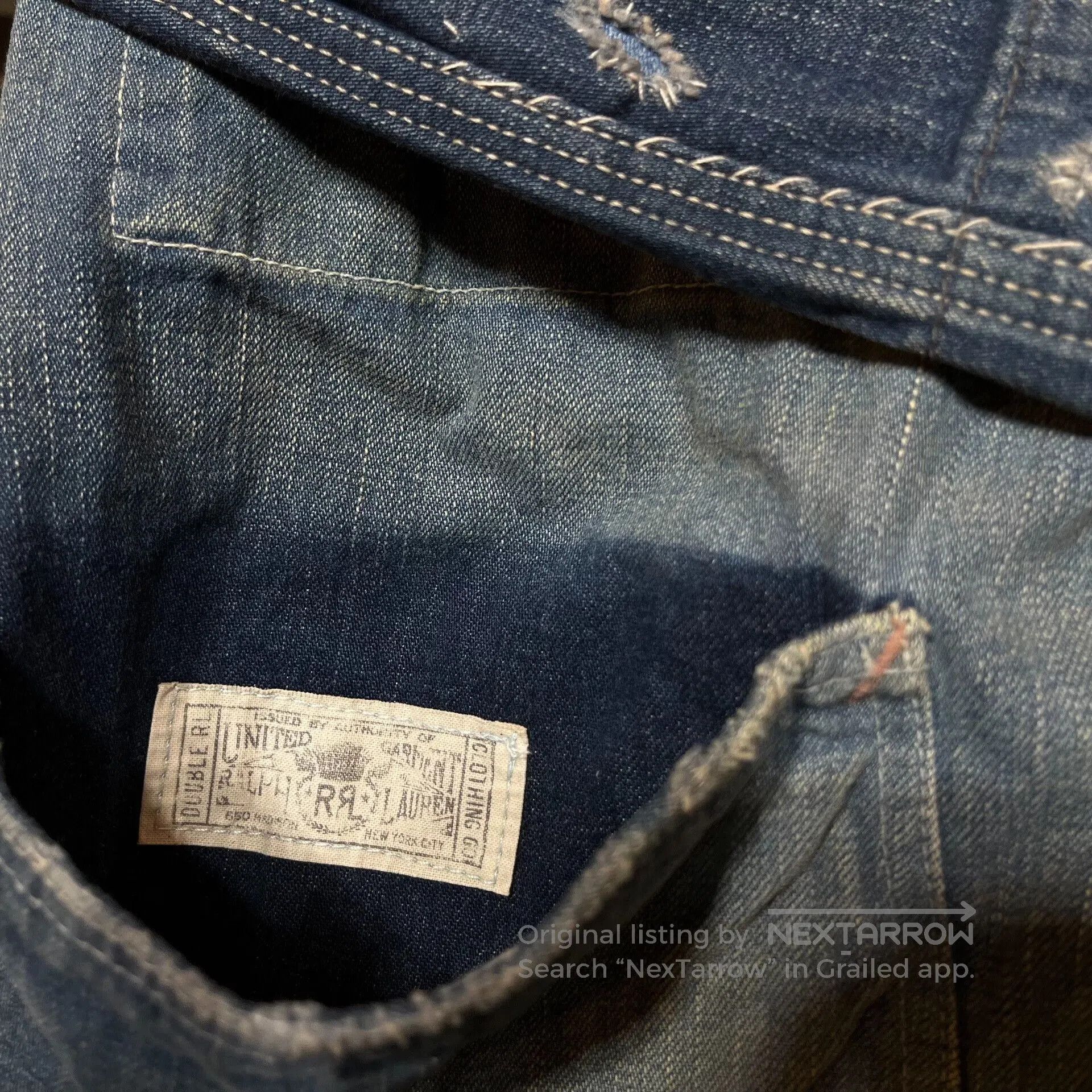 RRL Ralph Lauren RRL Denim Jacket by Ralph Lauren. Size M / US 6-8 / IT 42-44 - 7 Thumbnail