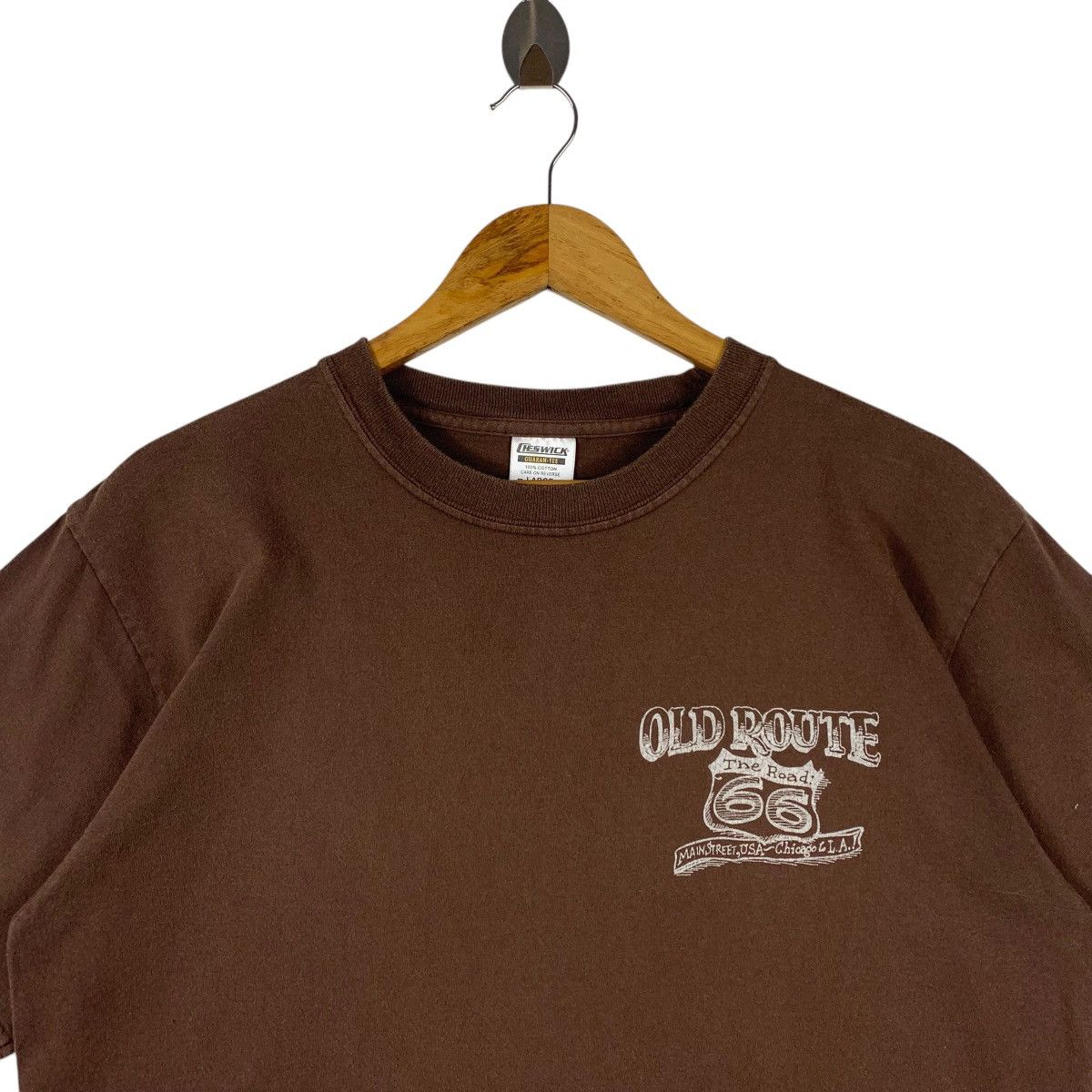 Sugar Cane × Toyo Enterprises × Vintage Vintage CHESWICK sugar cane route 66 printed tee Size US L / EU 52-54 / 3 - 3 Thumbnail