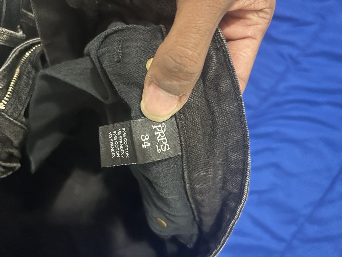 Prps Prp Jeans Black Denim Size US 34 / EU 50 - 4 Thumbnail