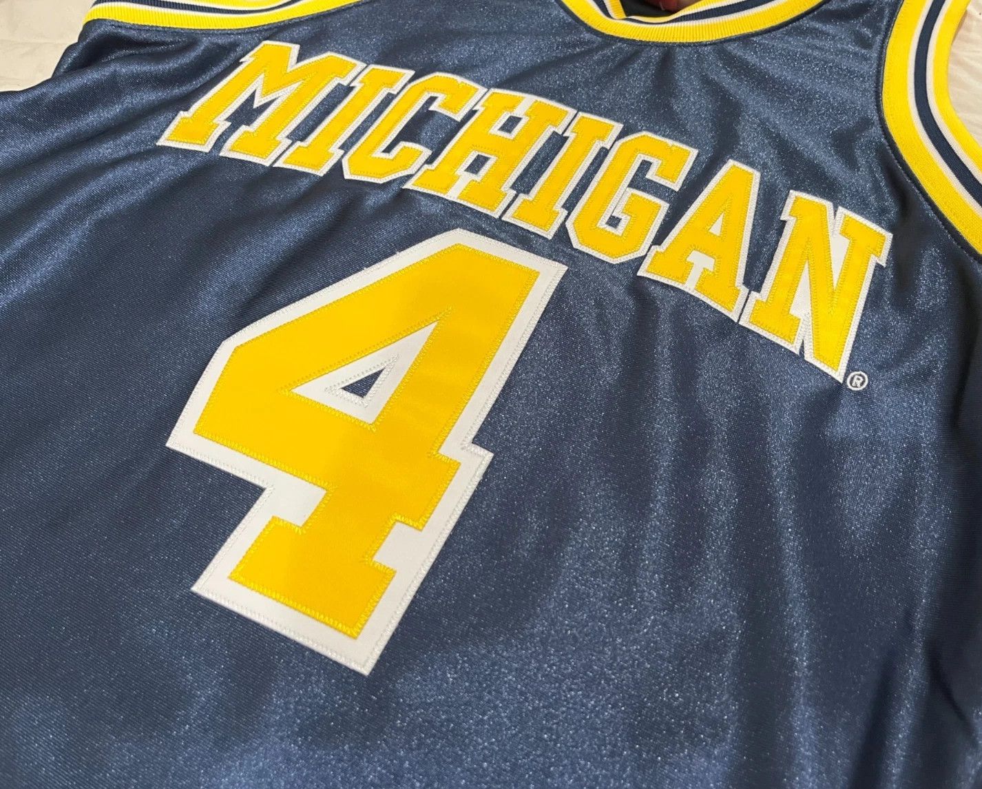 Mitchell & Ness Chris Webber Michigan Jersey Home AUTHENTIC Size US M / EU 48-50 / 2 - 2 Thumbnail