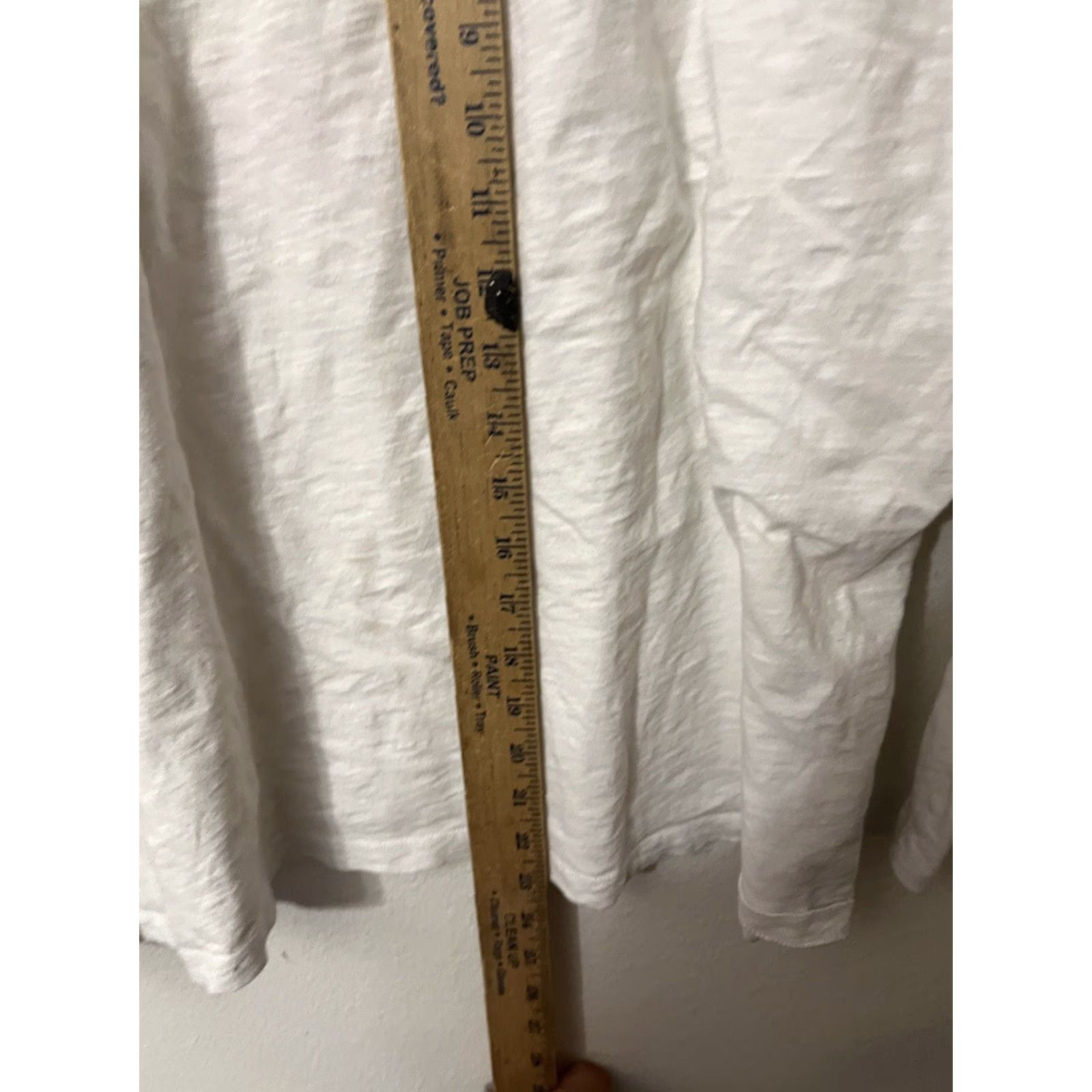 Eddie Bauer Eddie Bauer Shirt Women's 2XL White 100% Cotton Long Sleeve Pullover Basic 80s USA Size XXL / US 16-18 / IT 52-54 - 4 Thumbnail