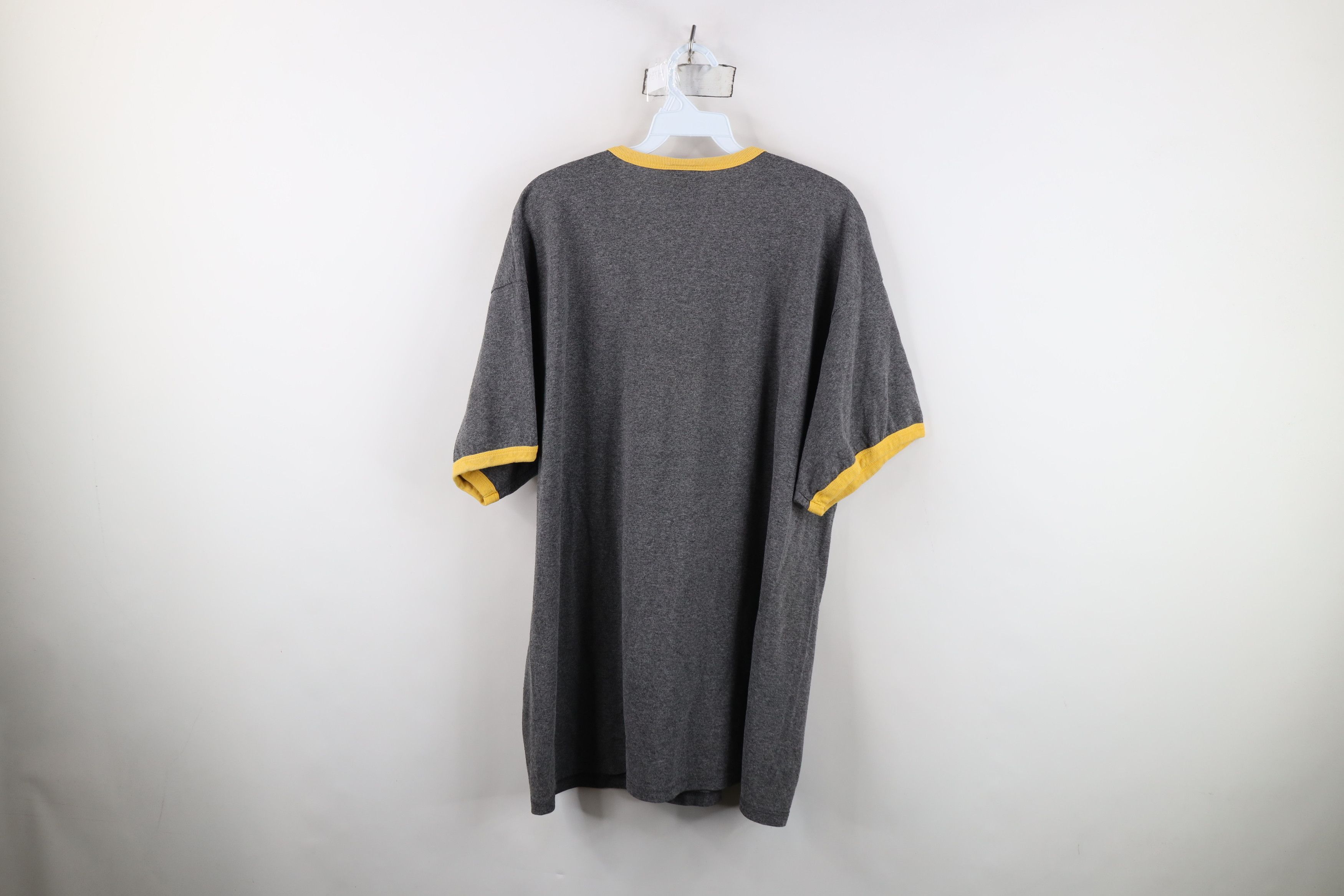 Nike Vintage Nike Air Center Swoosh Short Sleeve Ringer T-Shirt Size US XL / EU 56 / 4 - 9 Thumbnail