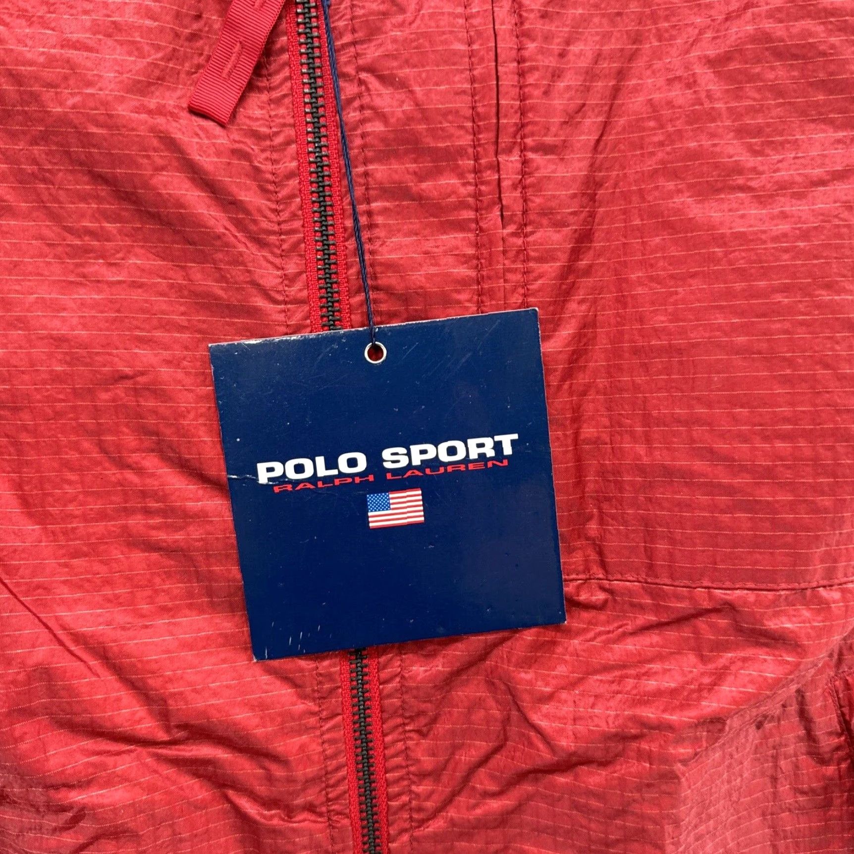 Ralph Lauren VINTAGE Polo Sport Ralph Lauren Windbreaker Ripstop Hood Vest Mens SZ M NEW Size US M / EU 48-50 / 2 - 2 Thumbnail