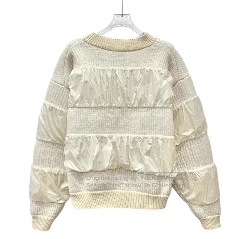 Louis Vuitton Louis Vuitton Beige Badge Wool Crew Neck Long Sleeve Sweat Size XS / US 0-2 / IT 36-38 - 2 Thumbnail