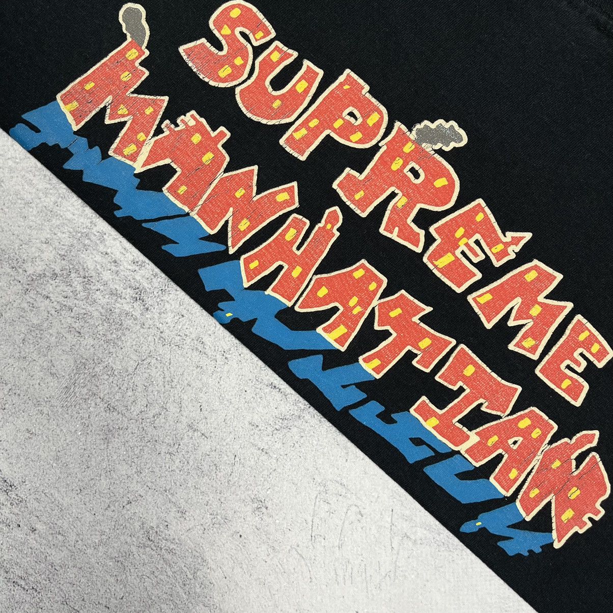 Supreme Supreme Red Grooms Manhattan Big Logo T Shirt SS22 Size US S / EU 44-46 / 1 - 15 Thumbnail