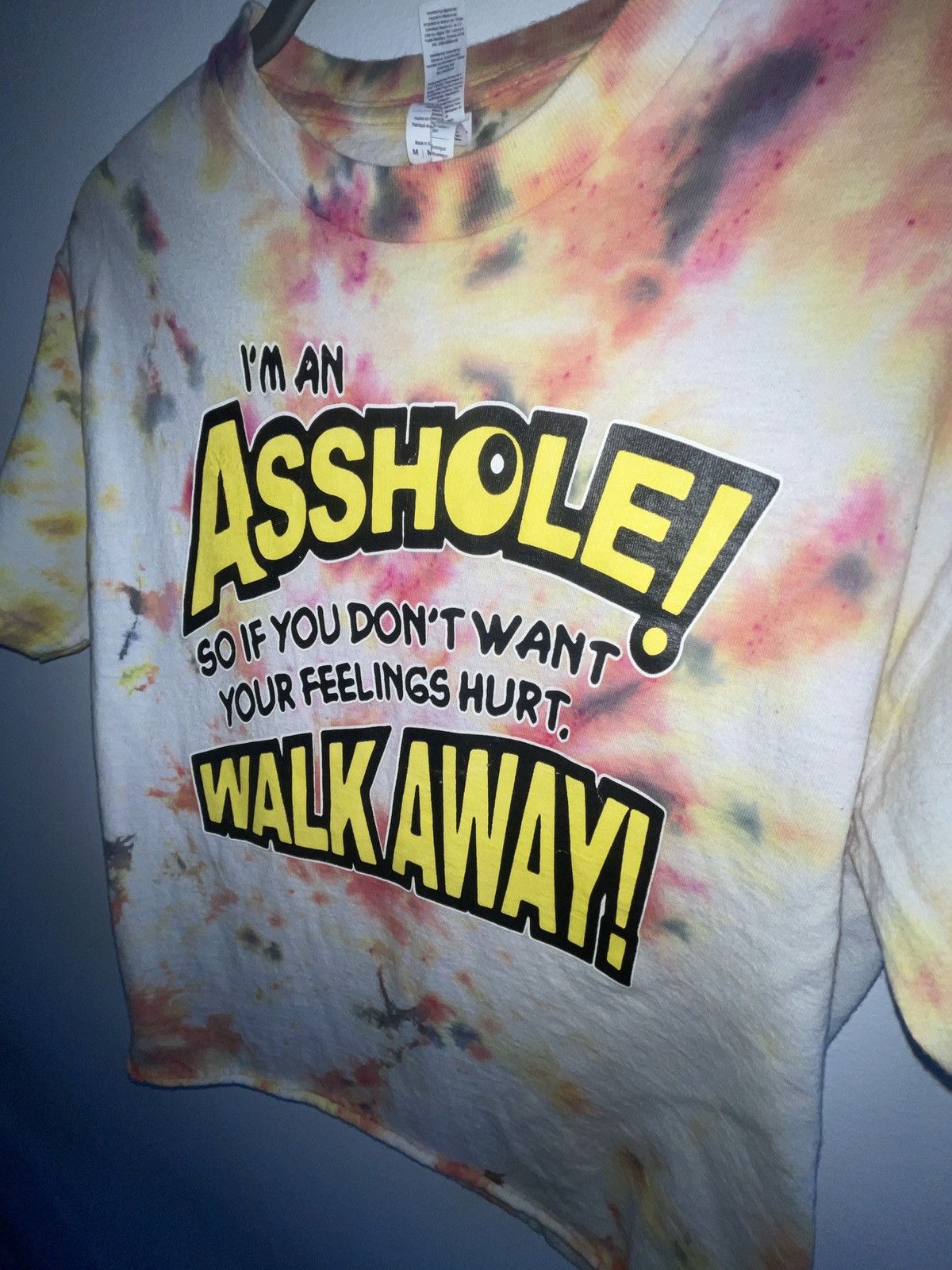 Vintage VINTAGE im an asshole tee😭 Size US M / EU 48-50 / 2 - 2 Thumbnail
