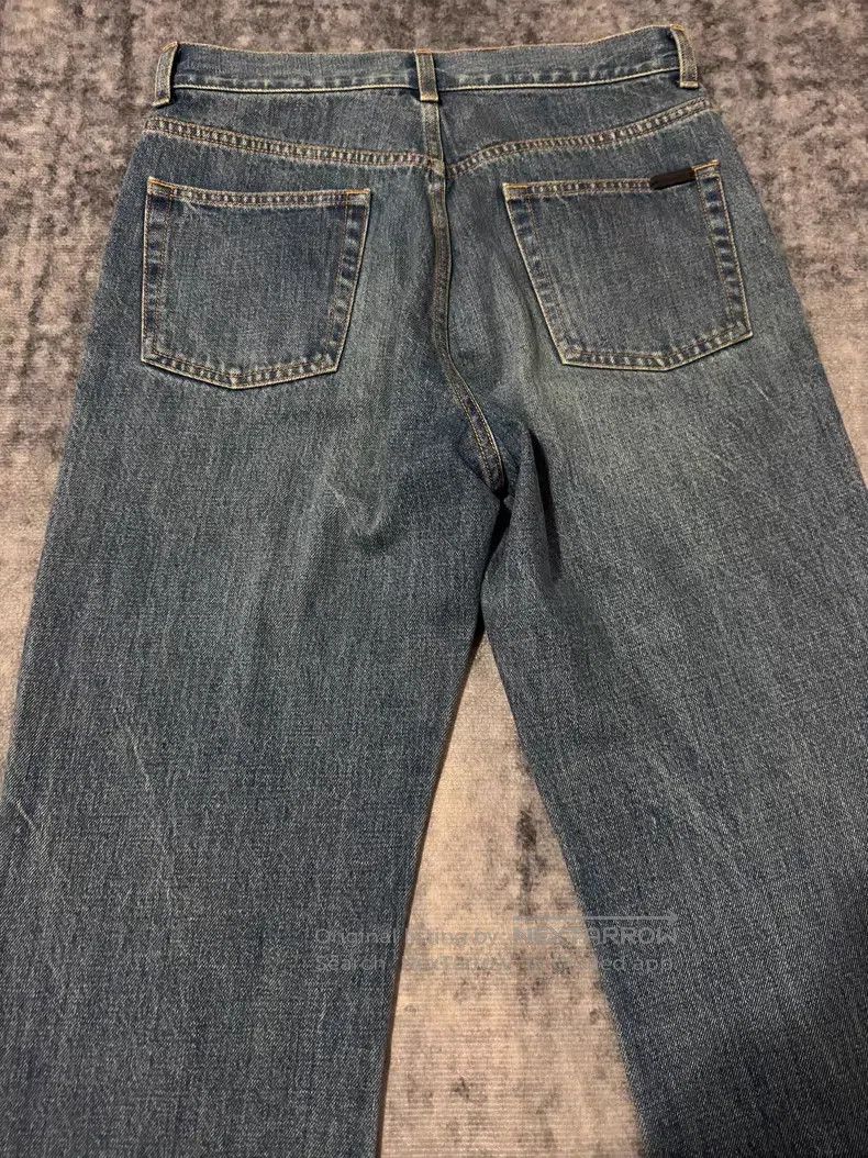 Saint Laurent Paris Saint Laurent Paris Light Blue Slim Flare Denim Jeans with Size US 29 - 4 Thumbnail