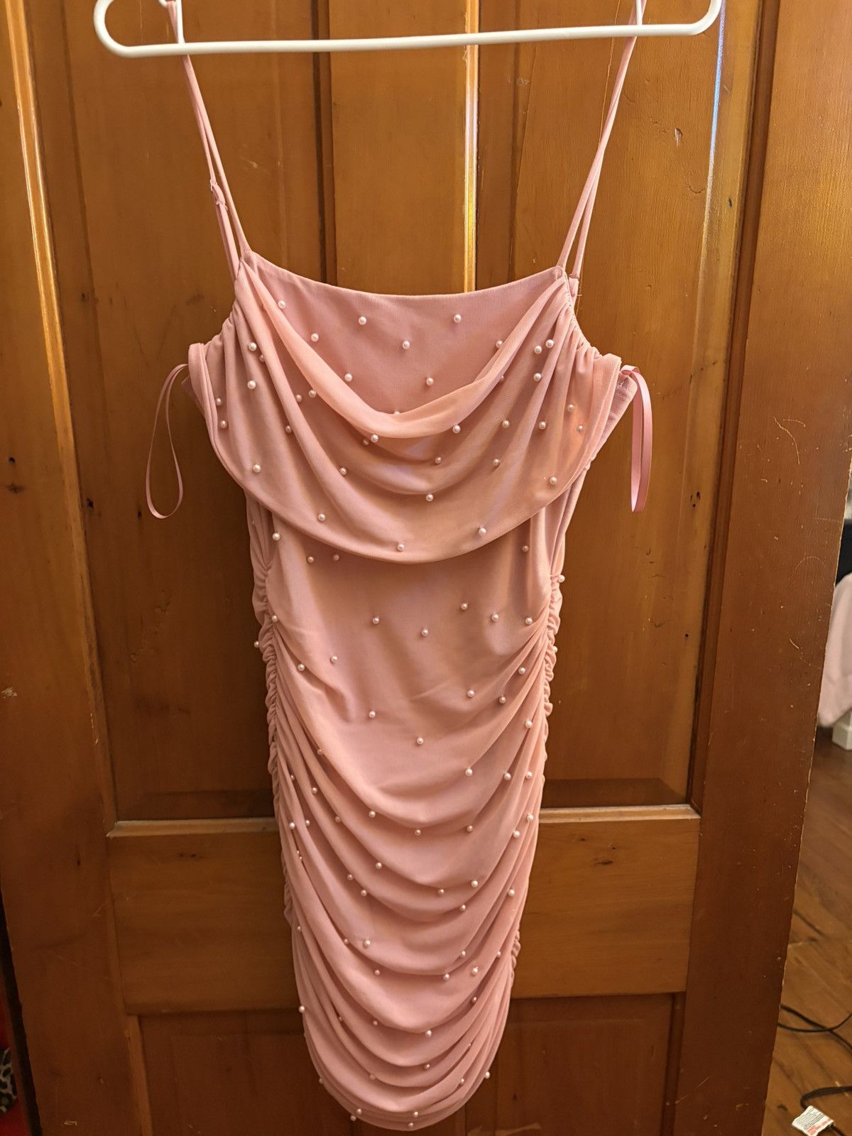 Windsor Smith Pink Pearl Windsor Dress Size L / US 10 / IT 46 - 1 Preview