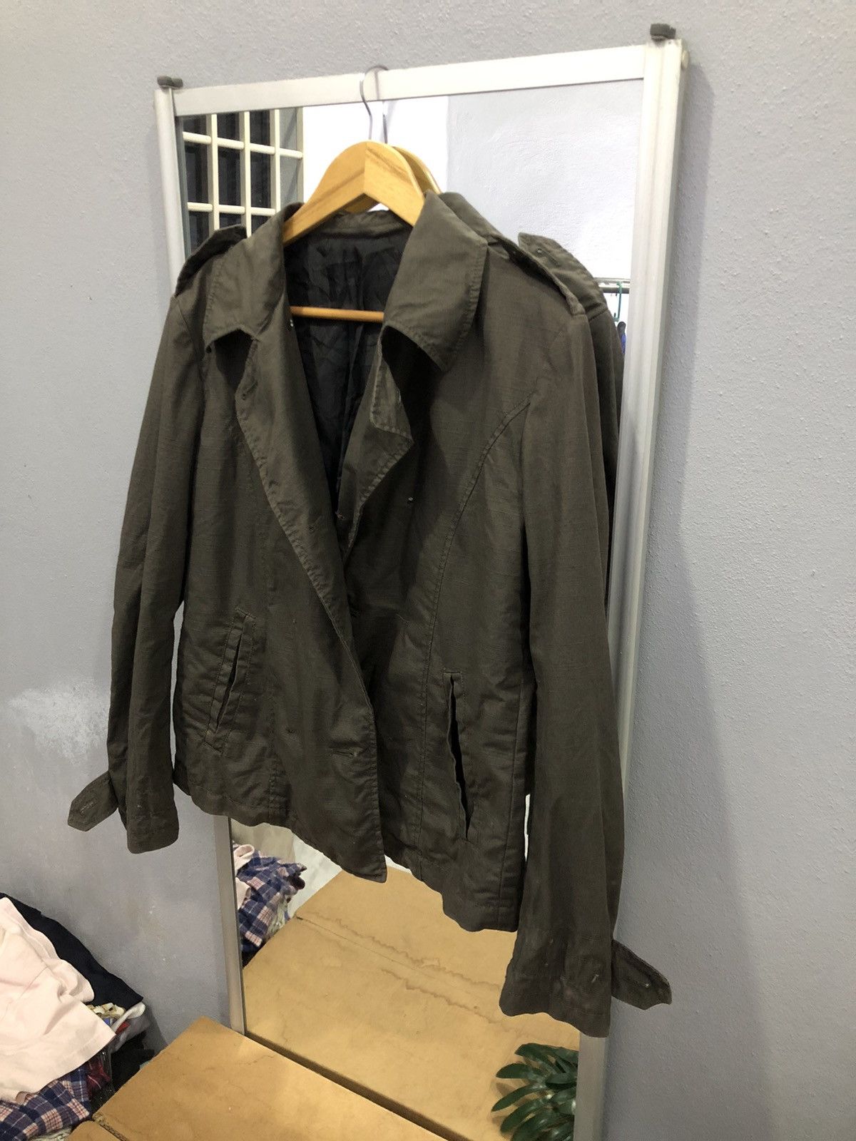 Designer × PPFM Vintage PPFM Military-Style Jacket (No Button) Size US M / EU 48-50 / 2 - 2 Thumbnail