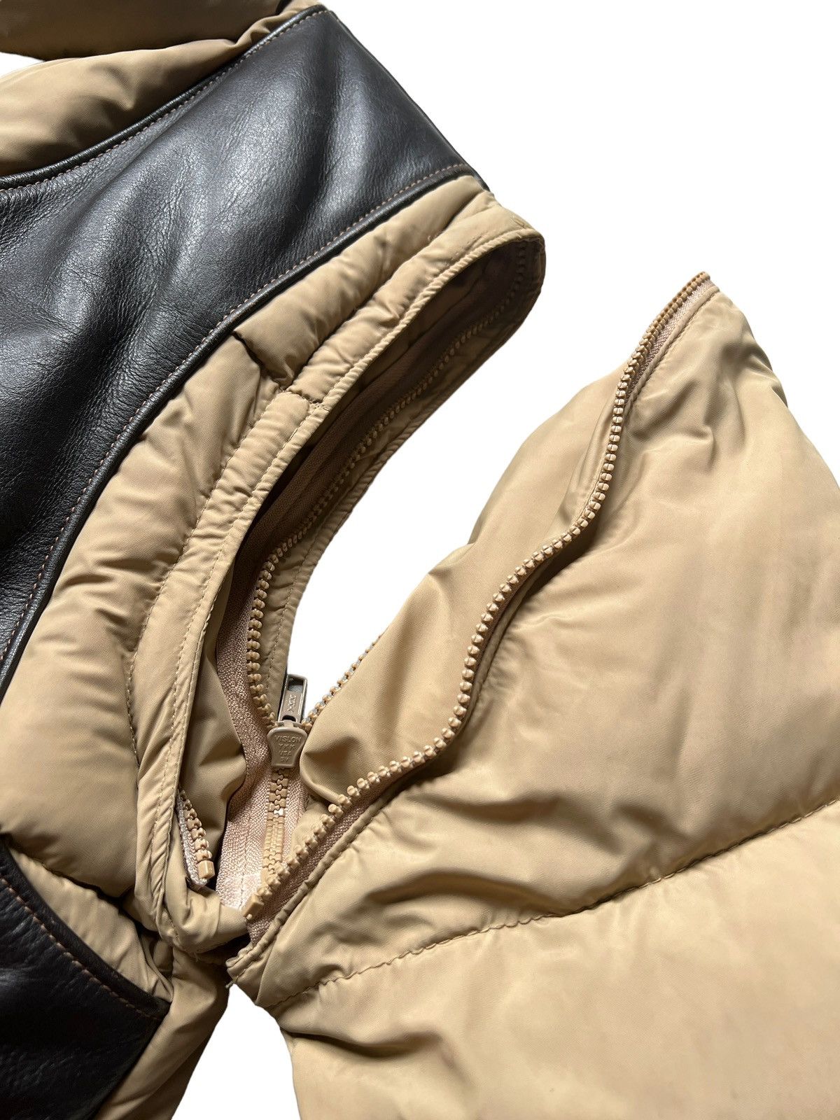 Schott Vintage Schott Western Puffer Down Vest Jacket Size US L / EU 52-54 / 3 - 13 Thumbnail
