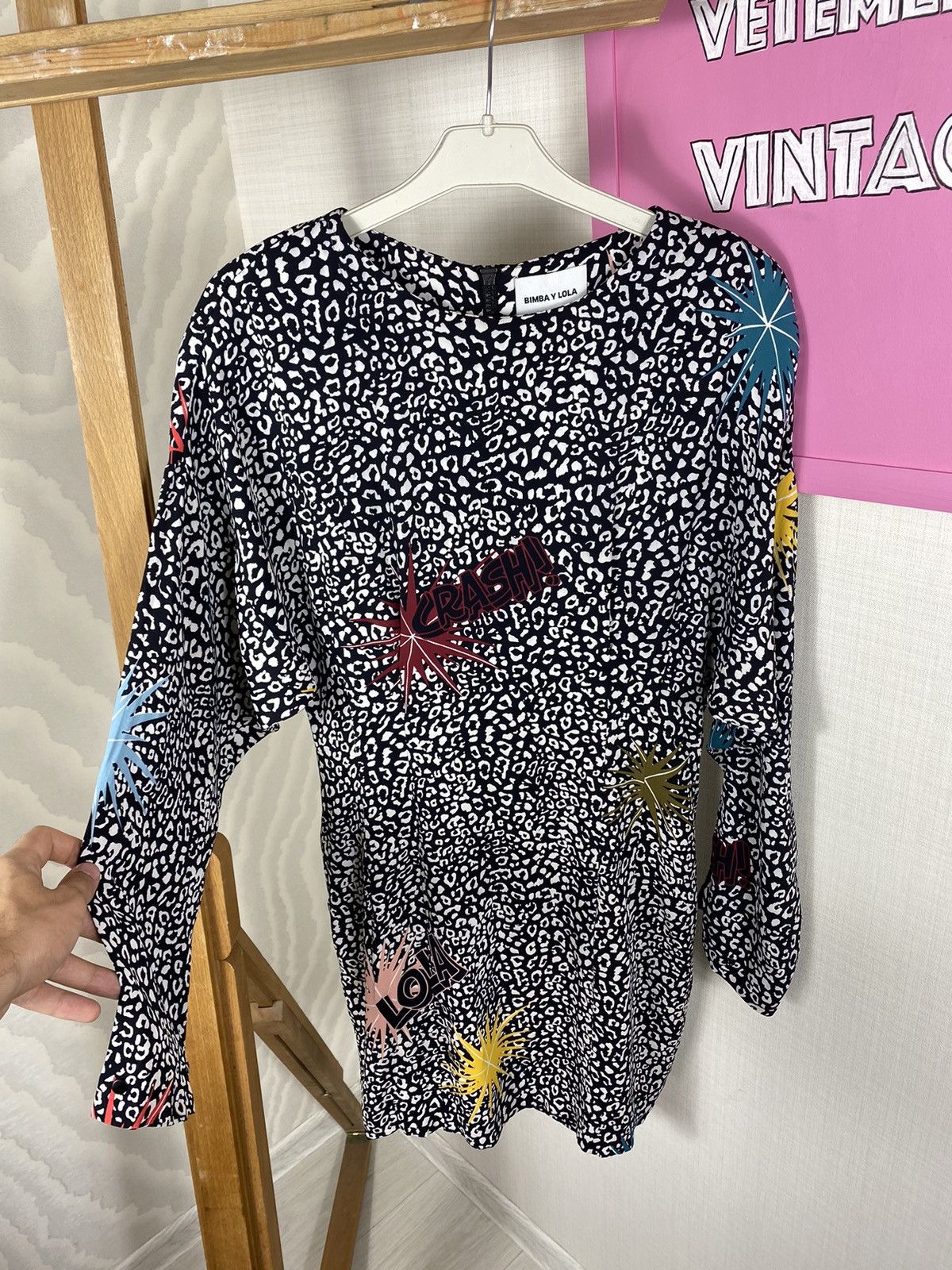 BIMBA Y LOLA Bimba Y Lola Pop Art Leopard Dress Size S / US 4 / IT 40 - 6 Thumbnail