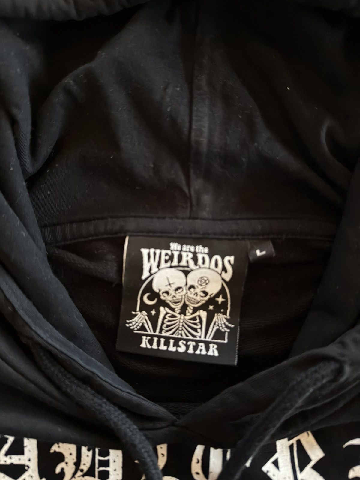 Killstar Killstar “Diablerie” Hoodie – Black – Gothic Graphic Size US L / EU 52-54 / 3 - 6 Thumbnail
