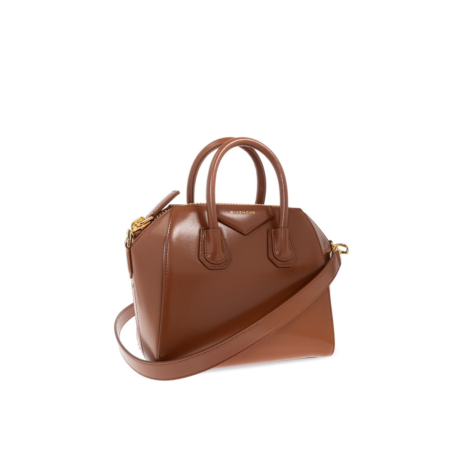 Givenchy GIVENCHY Antigona Mini Caramel Brown Handbag New And Authent Size ONE SIZE - 3 Thumbnail