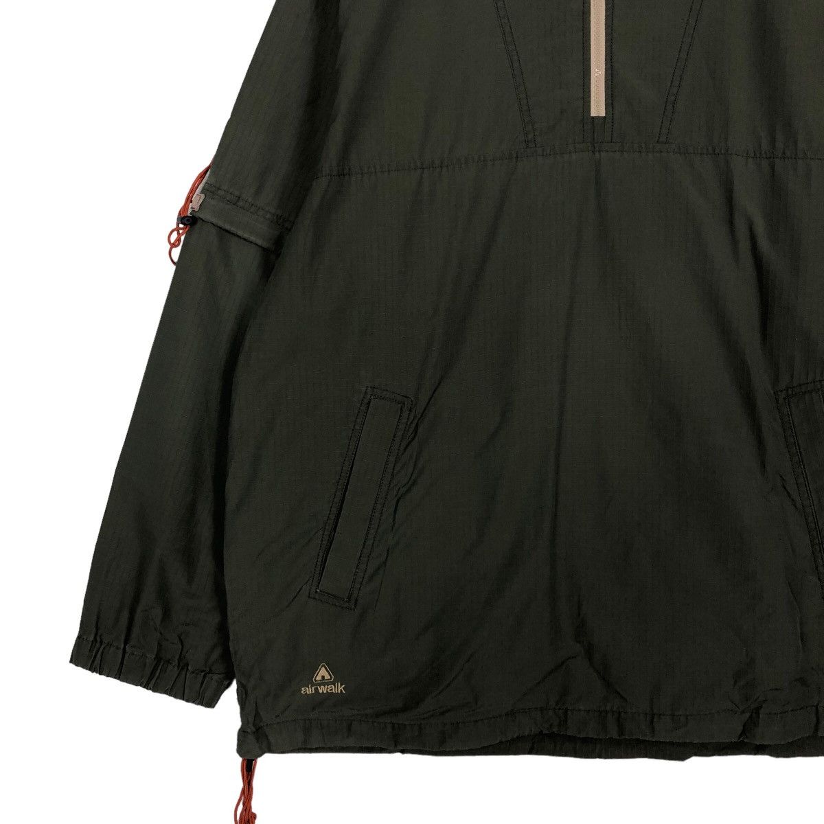 Hysteric Glamour 🔥Vintage Half Zipper Anorak Jacket Survival Design Airwalk Size US L / EU 52-54 / 3 - 4 Thumbnail