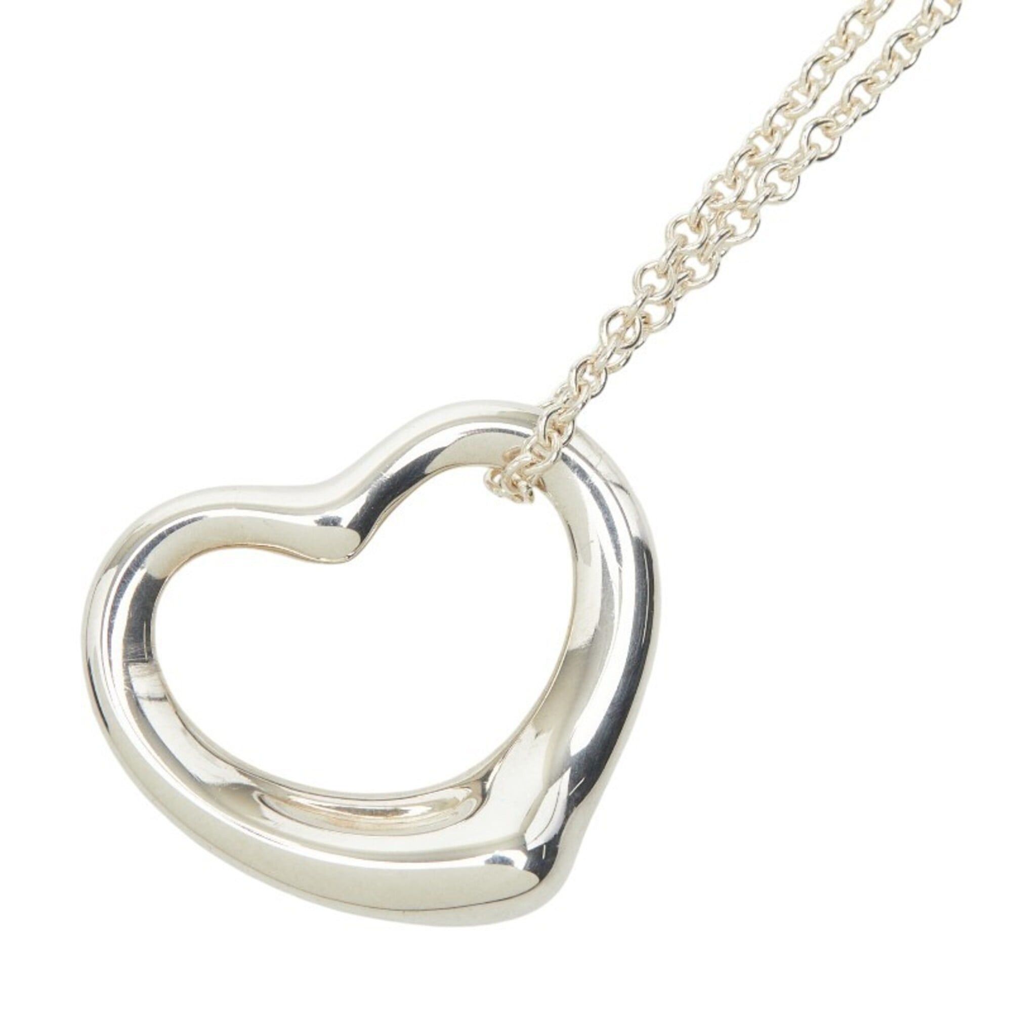 Tiffany & Co. Tiffany & Co. Open Heart Necklace, SV925 Silver, Women's. Size ONE SIZE - 1 Thumbnail