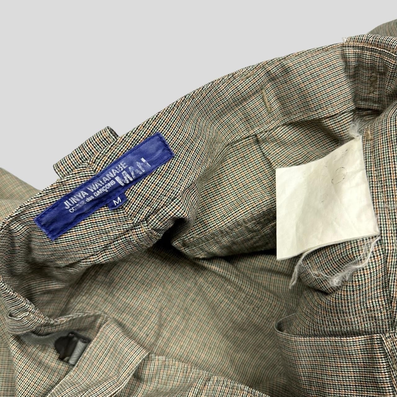 Junya Watanabe Junya Watanabe SS04 Houndstooth Prisoner Cargo’s - M Size US 32 / EU 48 - 5 Thumbnail