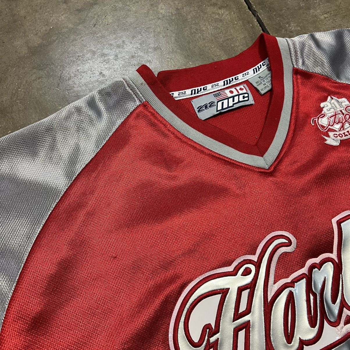 Vintage Vintage Y2K NYC 212 Harlem Football Jersey Oversized Skater Size US XL / EU 56 / 4 - 8 Thumbnail
