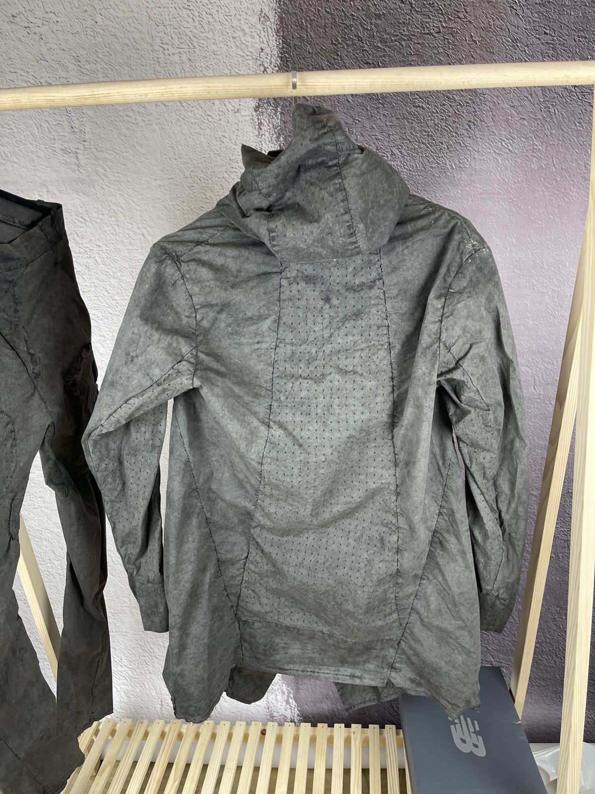 Masnada Masnada ashes grey bandage asymmetric hi-fashion suit Size US M / EU 48-50 / 2 - 12 Thumbnail