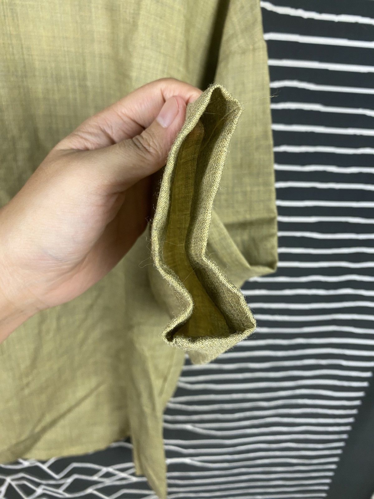 Issey Miyake Issey Miyake Plantation Linen Shirt Size US M / EU 48-50 / 2 - 6 Thumbnail