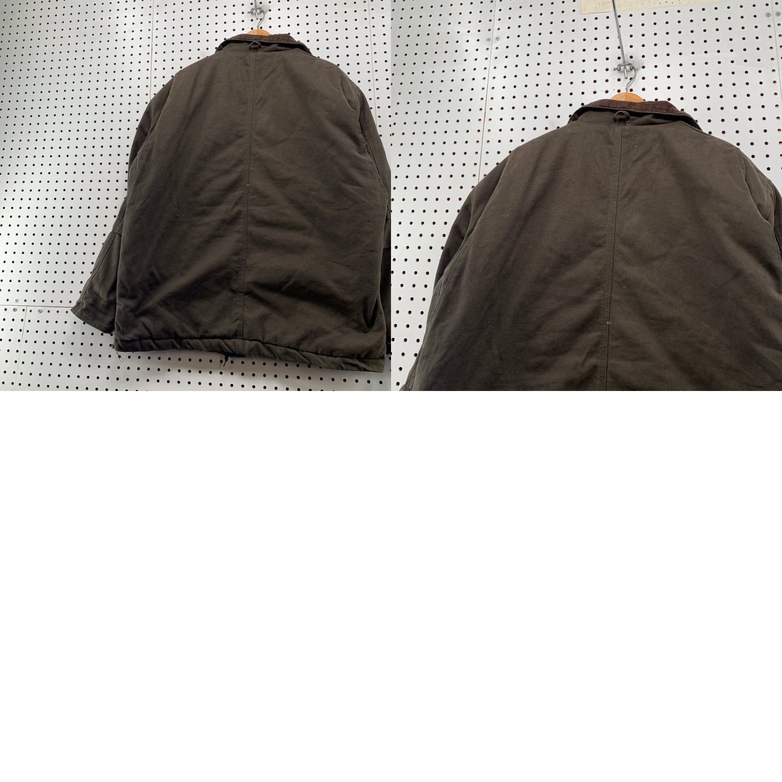Vintage Berne Jacket Mens Large Brown Workwear Insulated Heavyweight Canvas Chore Coat Size US L / EU 52-54 / 3 - 11 Thumbnail