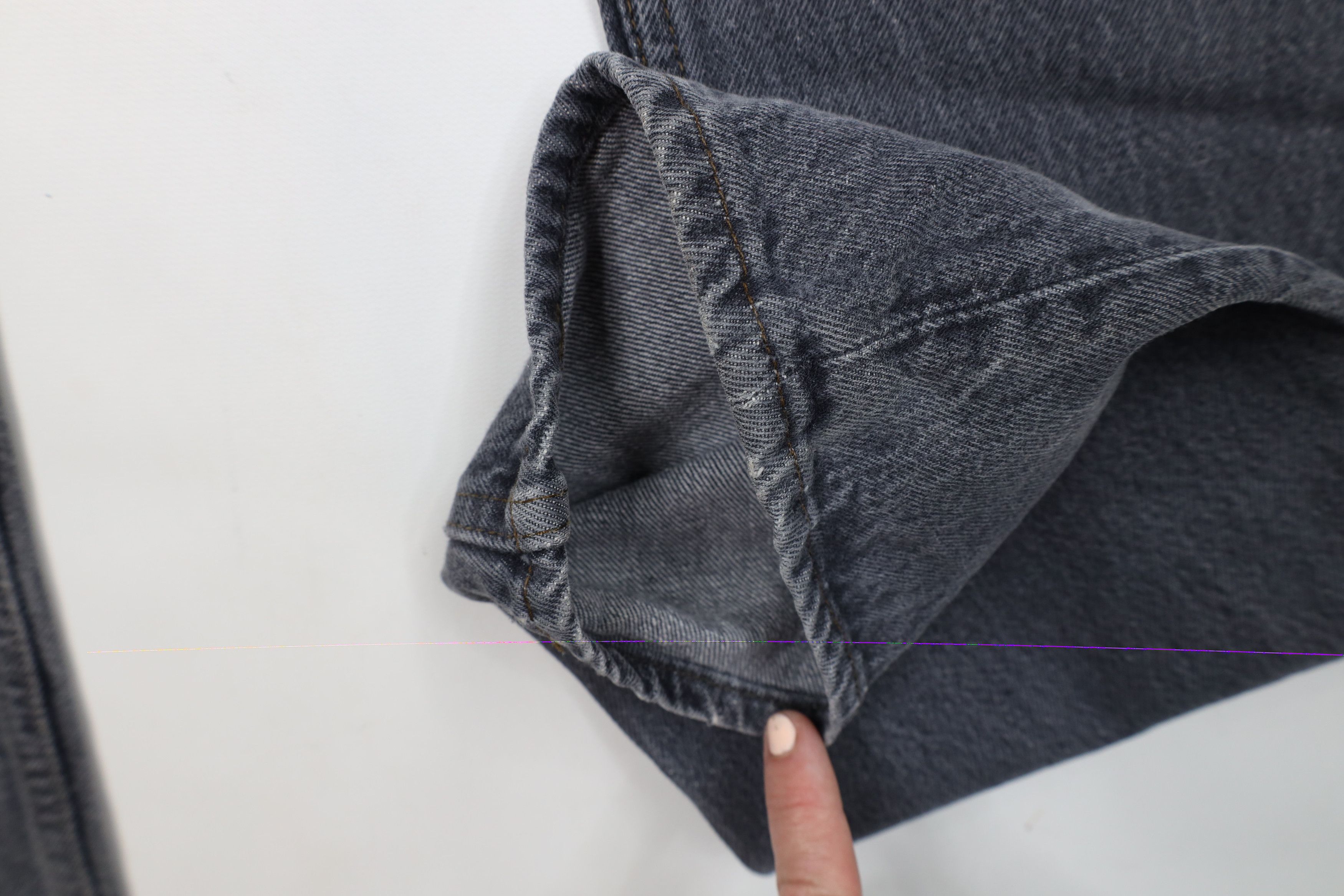 Levi's × Vintage Vintage 80s Levis 501xx Fly Original Fit Jeans Gray USA Size US 32 / EU 48 - 7 Thumbnail