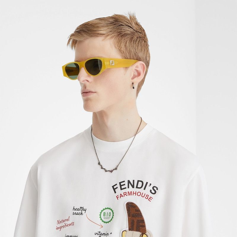 Fendi o1s1wg111225 Size: OS/ Fendi Five Necklace in Silver Size ONE SIZE - 3 Thumbnail