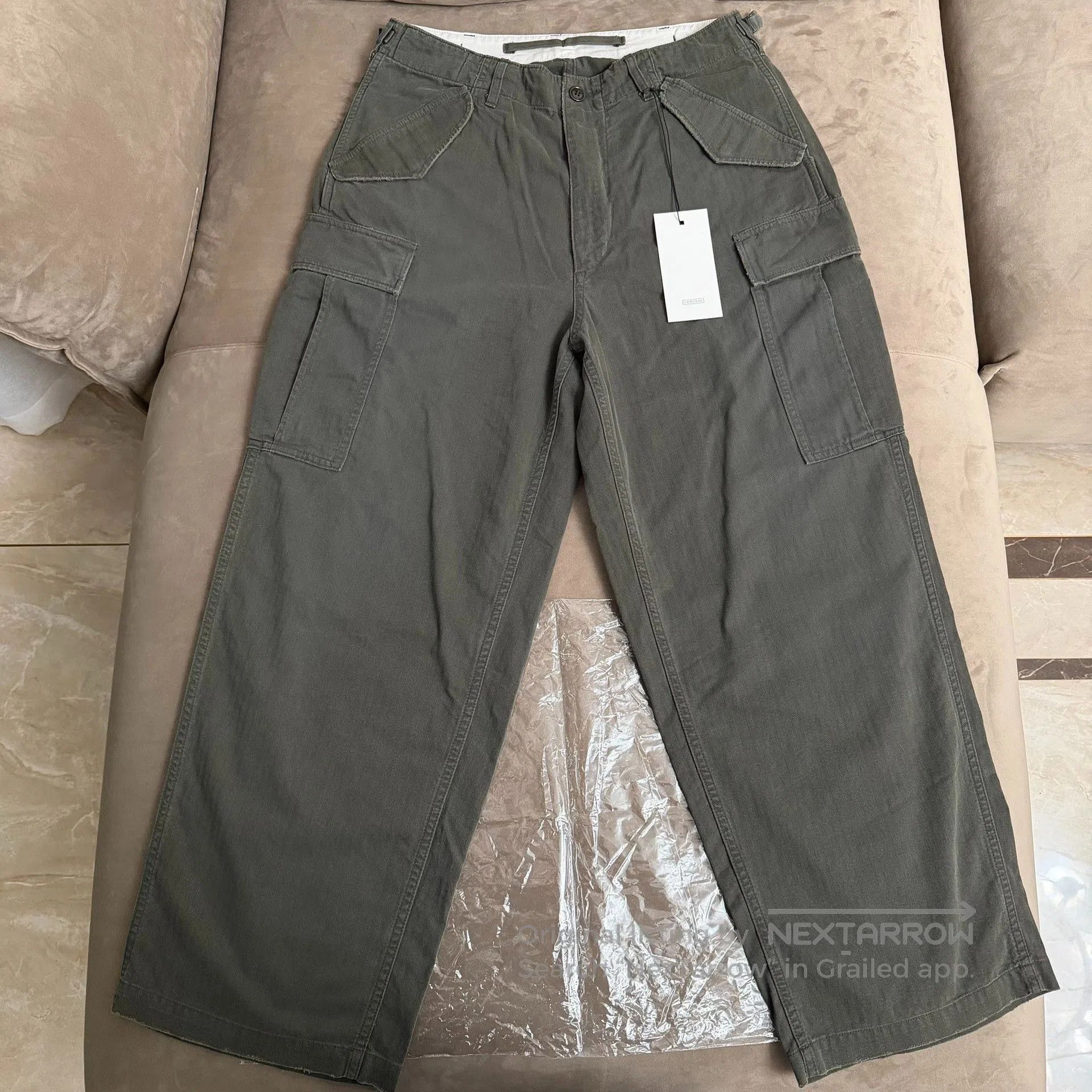 A.PRESSE A.PRESSE Vintage US Army M. Size US 26 / EU 42 - 1 Thumbnail