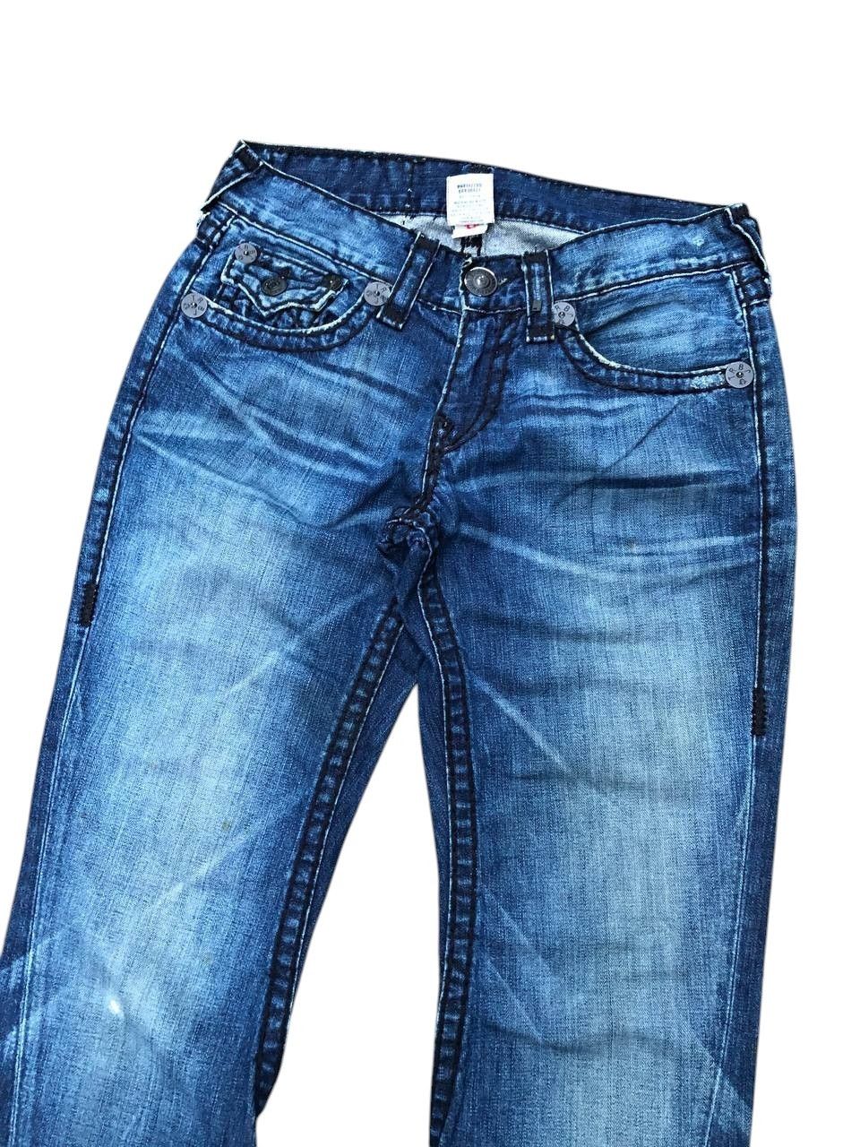 True Religion True Religion Joey Super T Flare Jeans Size US 30 / EU 46 - 2 Thumbnail
