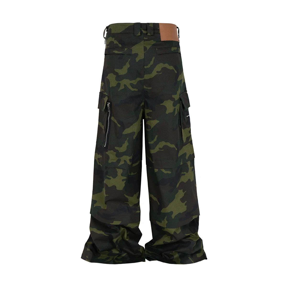 opium camouflage cargo denim カモ柄　ワイドカーゴ