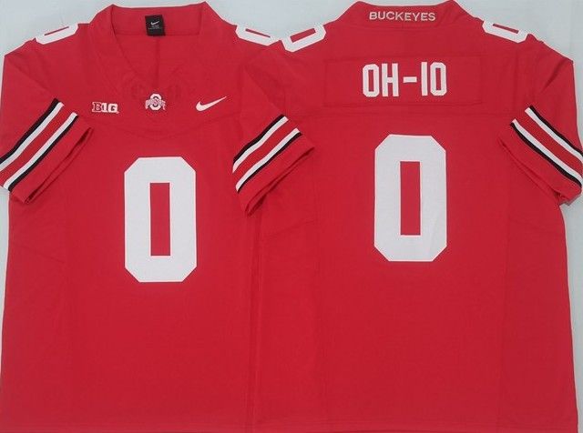 Other Buckeyes 0 OH-IO Red Jersey Size US M / EU 48-50 / 2 - 1 Thumbnail