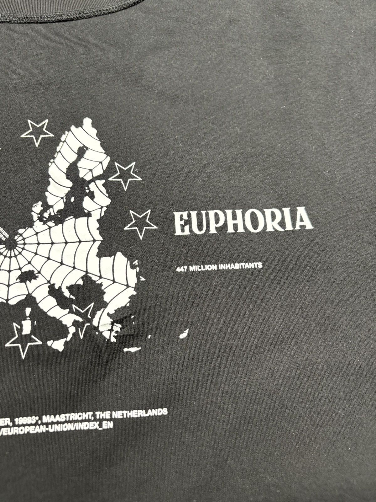 MXDVS MxDVS “European Euphoria” Limited Tee Black 2023 Size US M / EU 48-50 / 2 - 12 Thumbnail
