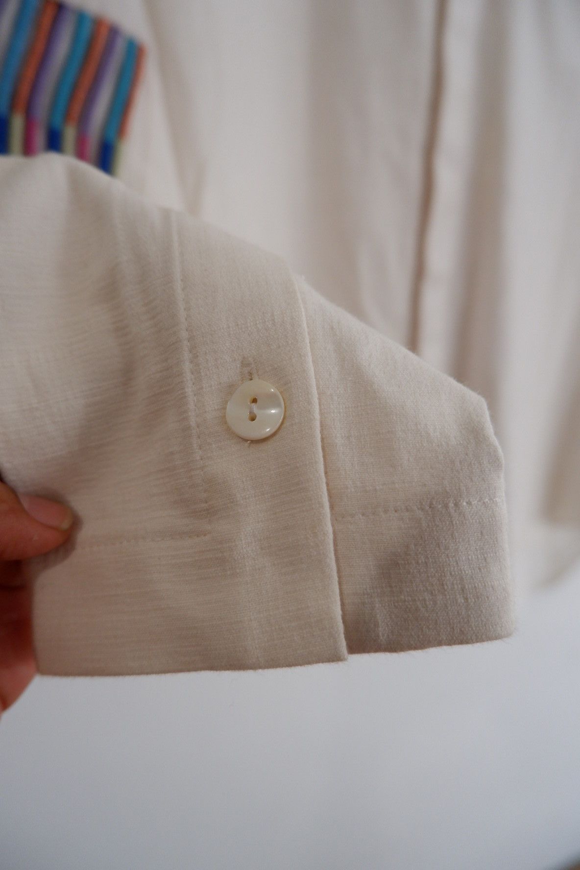 Namesake Cotton Shirt Oversized in White, Men's — image 4 of 6